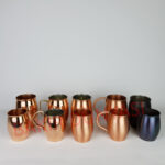 Fıçı Bakır Bardak - Küçük ve Büyük