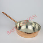 Tek Saplı Bakır Tava Büyük-1