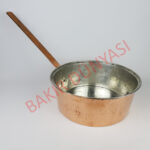 Tek Saplı Bakır Tava Büyük-2