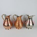 İşlemeli Bakır Sürahi