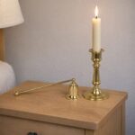 Pirinç Mum Söndürücü / Solid Brass Candle Snuffer - Görsel 7