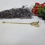 Pirinç Mum Söndürücü / Solid Brass Candle Snuffer - Görsel 10