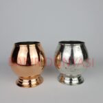 Oval Bakır Kupa Çiçeklik