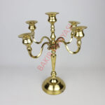 5 Kollu Pirinç Şamdan