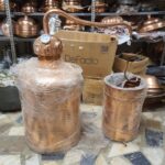 Büyük Düz Bakır İmbik - 80LT