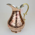 Ağır İşlemeli Bakır Sürahi - 3