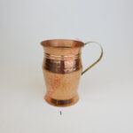 Büyük Bakır Kupa Bardak - 1