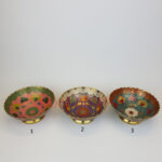 Hint İşlemeli Büyük Döküm Pirinç Kase - 1