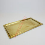 Dikdörtgen Pirinç Sunum Tepsi - 3