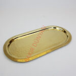 Oval Pirinç Tepsi - 1