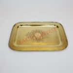 Press Dikdörtgen Pirinç Tepsi