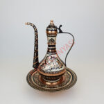 Erzincan İşlemeli Bakır Lengerli İbrik - 1