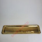 Uzun Dövme Pirinç Tepsi