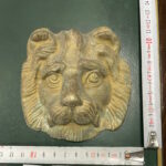 Pirinç Döküm Aslan Surat - 1