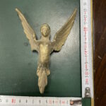 Pirinç Döküm Kanatlı Melek Figür - 1