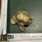 Pirinç Döküm Kurbağa Figür - 1