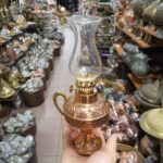 Bakır Küçük Gaz Lambası