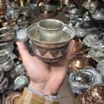 Üzüm İşlemeli Kalın Bakır Ehlikeyf - Görsel 4