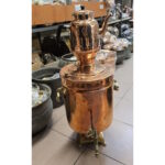 Kömürlü Büyük Bakır Semaver - 25lt - Görsel 3