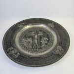 Eskitme Kalem İşlemeli İsa Motif Bakır Tablo - Görsel 15