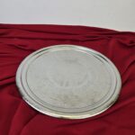 Beyaz Çelik Tepsi - 29cm - Görsel 3