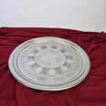 Beyaz Çelik Tepsi - 37cm - Görsel 3