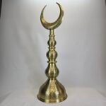 Kalem İşlemeli Pirinç Alem - Görsel 3