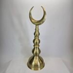 Kalem İşlemeli Pirinç Alem - Görsel 4