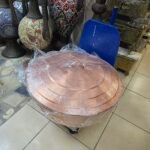 Büyük Derin Bakır Kavurma Tenceresi - 68cm - Görsel 3