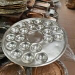 Kalaylı 20+1 Gözlü Bakır Meze Tepsisi - Görsel 2