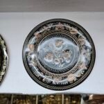 Bakır Erzincan İşleme Çiçek Tablosu - 1 / 30cm