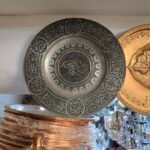Bakır Kalem İşleme Osmanlı Tuğrası Tablosu - 1 / 35cm