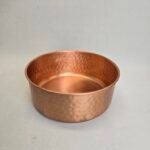 Bakır Köpek Su/Mama Kabı - Orjinal - Görsel 2