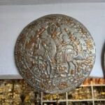 Bakır Nasrettin Hoca Tablosu - 1 / 30cm