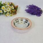 Yüksek Kapaklı Bakır Sahan - 14cm - Görsel 5