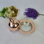 Yüksek Kapaklı Bakır Sahan - 18cm - Görsel 4