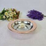 Yüksek Kapaklı Bakır Sahan - 20cm - Görsel 6